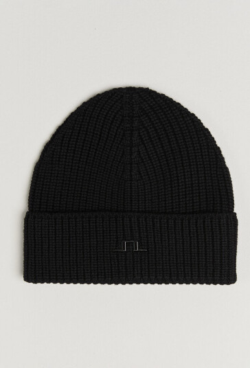 J.Lindeberg Merino Beanie Black J.Lindeberg Merino Beanie Black