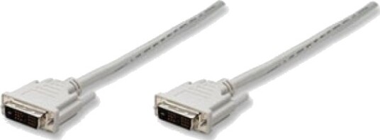 Techly 1.8M Dvi D M/M 1,8 M Dvi D Dvi D Hankjønn Hankjønn Sort
