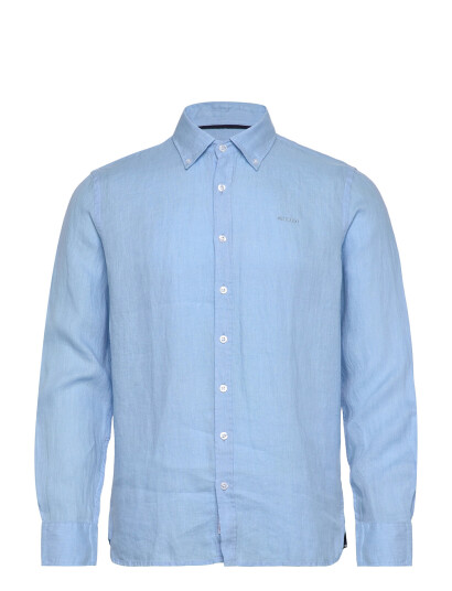 Sebago Linen Shirt - Blue - XXXL Sebago Linen Shirt - Blue - XXXL