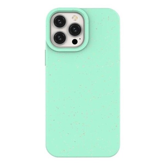 Hurtel Eco Case Iphone 14 Plus-Deksel, Silikon, Nedbrytbart Deksel, Mintgrønn