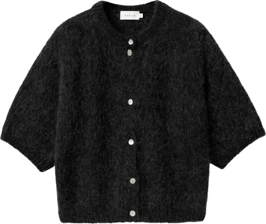 Noella N Kae Ss Knit Cardigan Black S/M