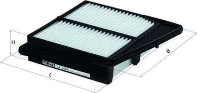 Luftfilter MAHLE ORIGINAL LX 2688 Luftfilter MAHLE ORIGINAL LX 2688
