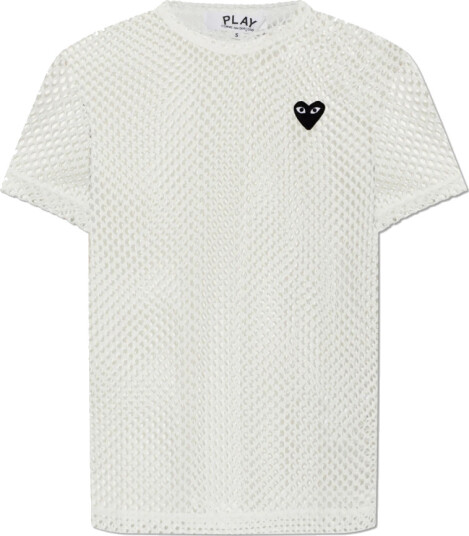 Comme des Garçons Play Dame Topper Hvit S,