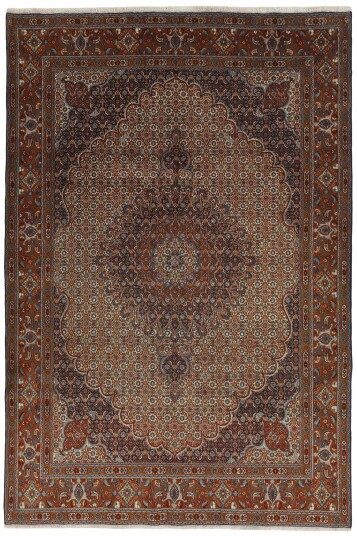 Håndknyttet. Opphav: Persia Moud Teppe 198x295