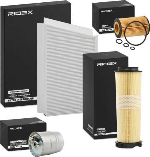 Filtersett RIDEX 4055F28571