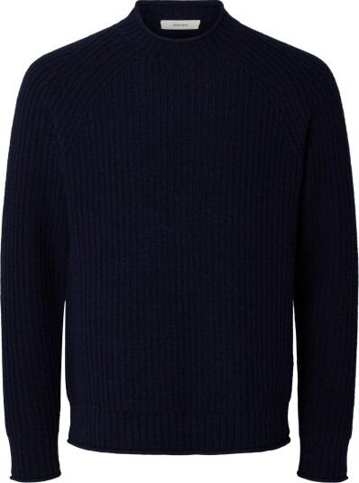 Selected Slmbilly Ls Knit Crew Neck SKY CAPTAIN XXL Selected Slmbilly Ls Knit Crew Neck SKY CAPTAIN XXL