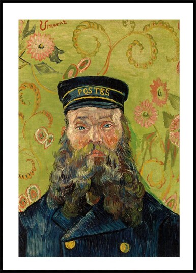 The Postman By Vincent van Gogh Plakat Plakat / 100x150cm