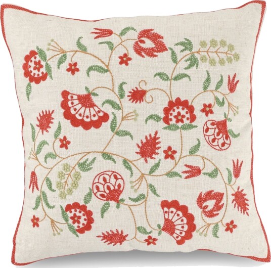 Tc Home Putetrekk   Kalmar Embroidered Cushion Cover multi Størrelse: 45 x 45 cm
