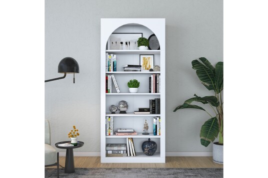 Eimar Bokhylle 80 cm Hvit Eimar Bokhylle 80 cm Hvit