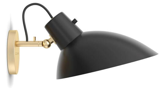 Astep VV Cinquanta Wall Brass Black / with Switch Astep VV Cinquanta Wall Brass Black / with Switch