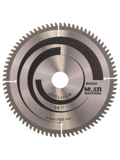 Bosch Sirkelsagblad Multi Material 210 x 30 x 2,5 mm; 80 Bosch Sirkelsagblad Multi Material 210 x 30 x 2,5 mm; 80