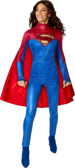 DC Comics™ Supergirl Jumpsuit Deluxe Kostyme - Small