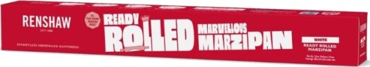 Renshaw Ferdig Marsipanlokk Naturell 33cm 400g 
