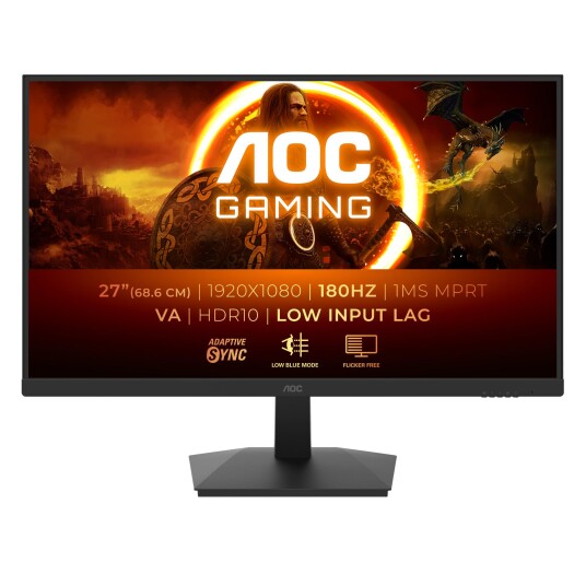 AOC G1 27G15N2 27" Full HD Gaming Skjerm 180 Hz Sort AOC G1 27G15N2 27" Full HD Gaming Skjerm 180 Hz Sort