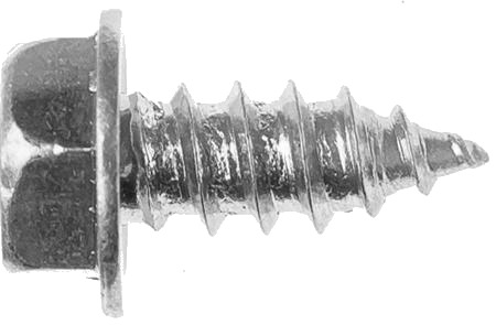 Lindab Ventilationsskrue Ssk 4225U U55, Selvskærende 4,2X25 Mm, Elgalvaniseret, Sekskanthoved 1/4". 1 Pk. = 1000 Stk.