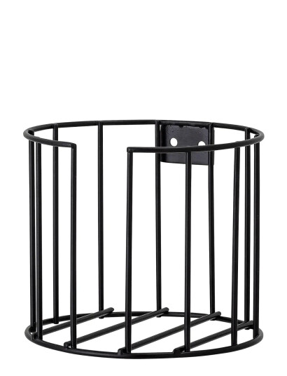 Bloomingville Klemens Toilet Roll Holder - Black - ONE SIZE Bloomingville Klemens Toilet Roll Holder - Black - ONE SIZE