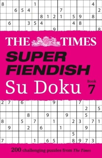 The Times Super Fiendish Su Doku Book 7 Av The Times Mind Games