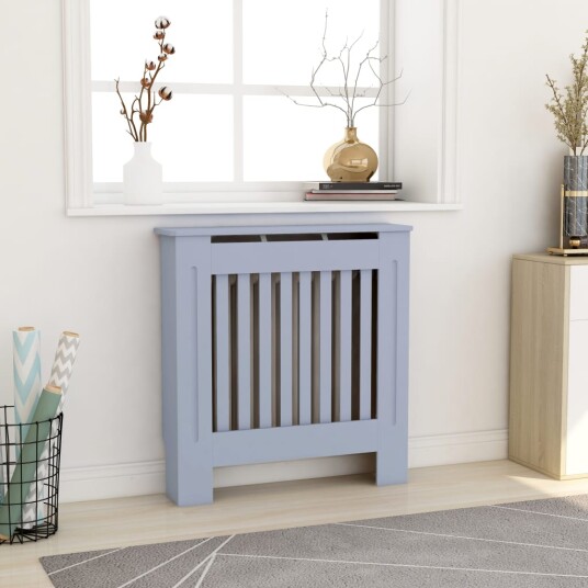 Radiatordeksel MDF grå 78 cm Radiatordeksel MDF grå 78 cm