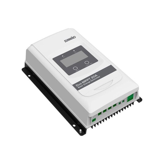 Sunwind Solcelleregulator Duo MPPT 20A Sunwind Solcelleregulator Duo MPPT 20A