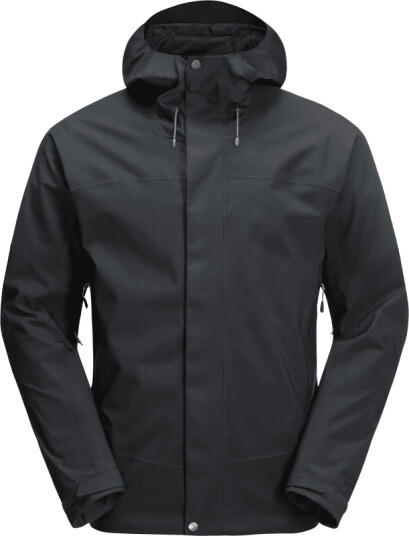 Jack Wolfskin Men's Kammweg 2-Layer Jacket S, Phantom Jack Wolfskin Men's Kammweg 2-Layer Jacket S, Phantom
