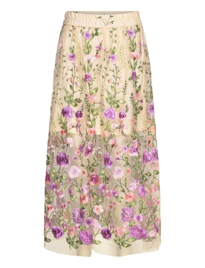 A View Fuschia Skirt Multi/patterned 36