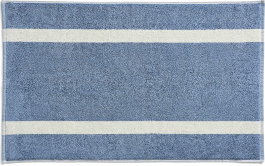 Stripe Badematte Dusty Blue Stripe Badematte Dusty Blue