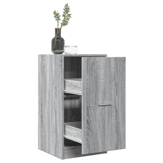  Apotekskap grå sonoma 40x41x77,5 cm konstruert tre 8721158399908