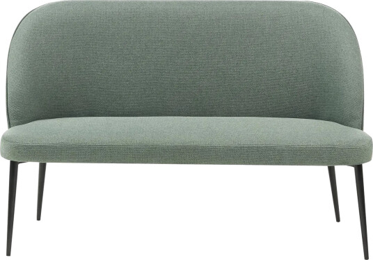 Osbyn Sofa 2 seter Svart/Grønn