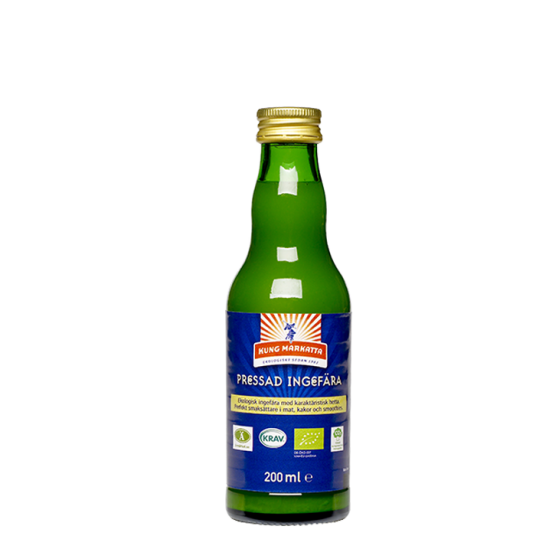 Pressede ingefær, 200 ml Pressede ingefær, 200 ml
