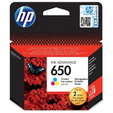 HP HP 650 Blekkpatron 3 farge CZ102AE