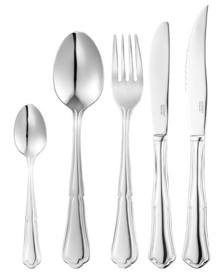Dorre New England bestikksett rustfritt stål 60 deler 1695857-01-0 1714373-01-0