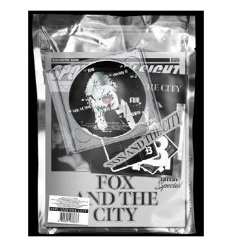 Bloo  Fox And The City  Incl. 48pg Photobook, Sticker Pack, 3 Postcards, Photo Booth + Poster  CD
