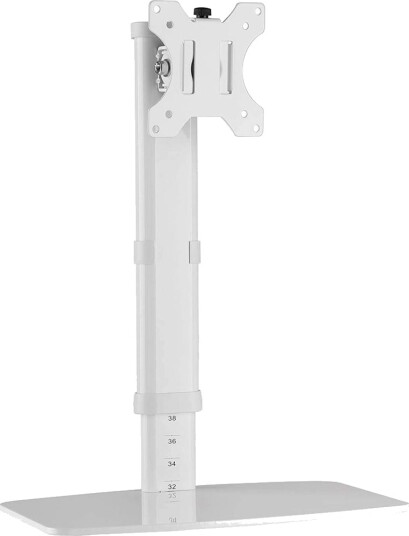 Techly Desk 100 Frittstående Skjermstativ 17"-27" Hvit Videotilbehør