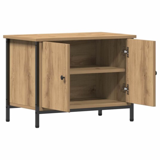 TV skap artisan eik 60 x 35 x 45 cm Konstruert tre TV skap artisan eik 60 x 35 x 45 cm Konstruert tre