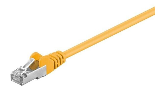 Pro CAT 5e Nettverkskabel F/UTP 0,5 m Gul