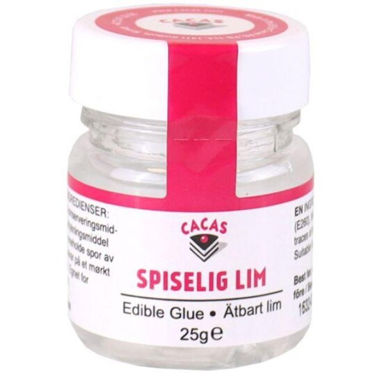 Cacas  Spiselig lim 25g