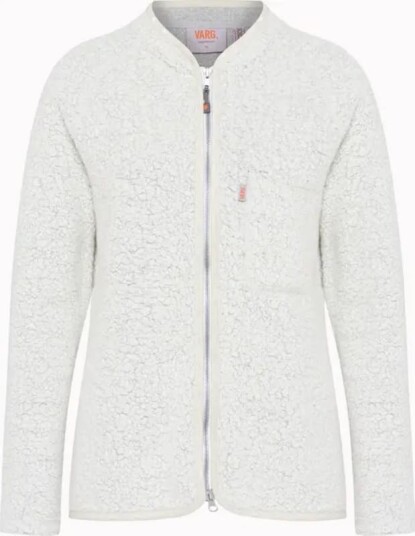 Varg Women's Styrsö Wool Zip Jersey L , Off White Varg Women's Styrsö Wool Zip Jersey L , Off White