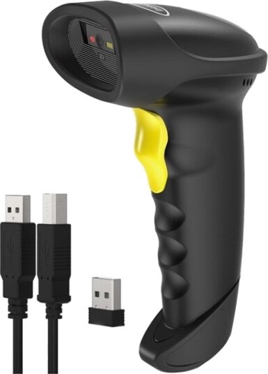 Inateck Bcst 50   Strekkodeskanner   Håndholdt   2D Bildefremviser   200 Skann/Sek   Dekodet   Bluetooth Usb Rf2.4 Ghz