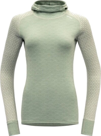 Devold Women's Kvitegga Merino 230 Hoodie XS, Raw White