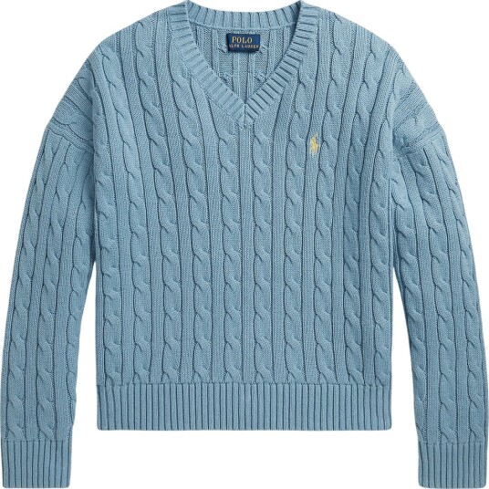 Polo Ralph Lauren Genser   Strikk   Cassidy Blue   Polo Ralph Lauren   16 år (176)   Genser   Lyseblå