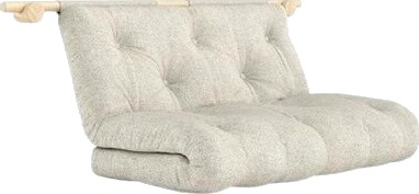 Karup Design Hooked Madrass Med Braketter 135x200 Rå/640 Myk Kritt