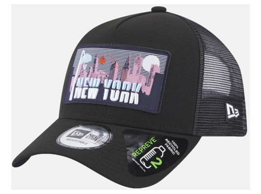 New Era License Plate Trucker Newera Blkpnk Onesize Capser