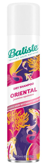Batiste Tørrsjampo Oriental Jasmine 200ml - Volumgivende og Fuktgivende Spray for Alle Hårtyper
