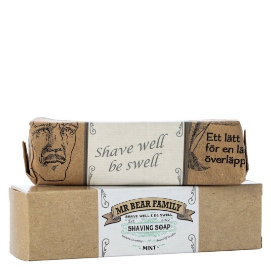 Mr Bear Family Shaving Soap 80g Mr Bear Family Shaving Soap 80g