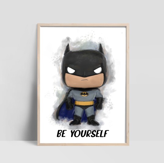 Plakat Batman / BE YOURSELF