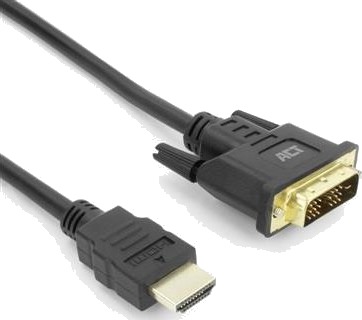 Act Hdmi A Hann Til Dvi D Hann Adapterkabel 3 Meter Ak3736