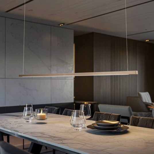 Quitani Talon LED-hengelampe bronseanodisert 32W