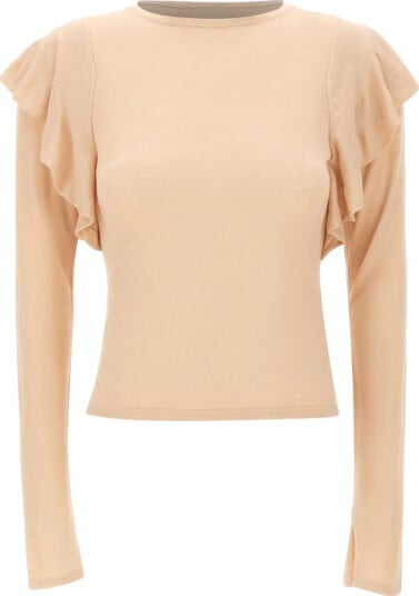 Marella Dame Strikkevarer Beige S,