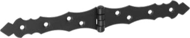 Domax Gate Hinge Dec Zof250 250X34x2,0 Black