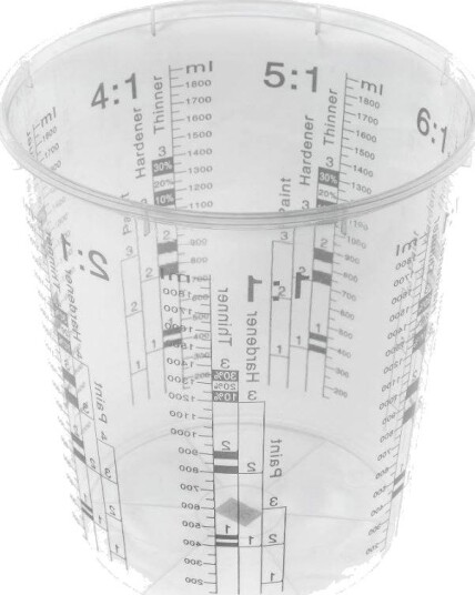 PELA 513503 Blandekopp 1,3 l, Verksted & bil
